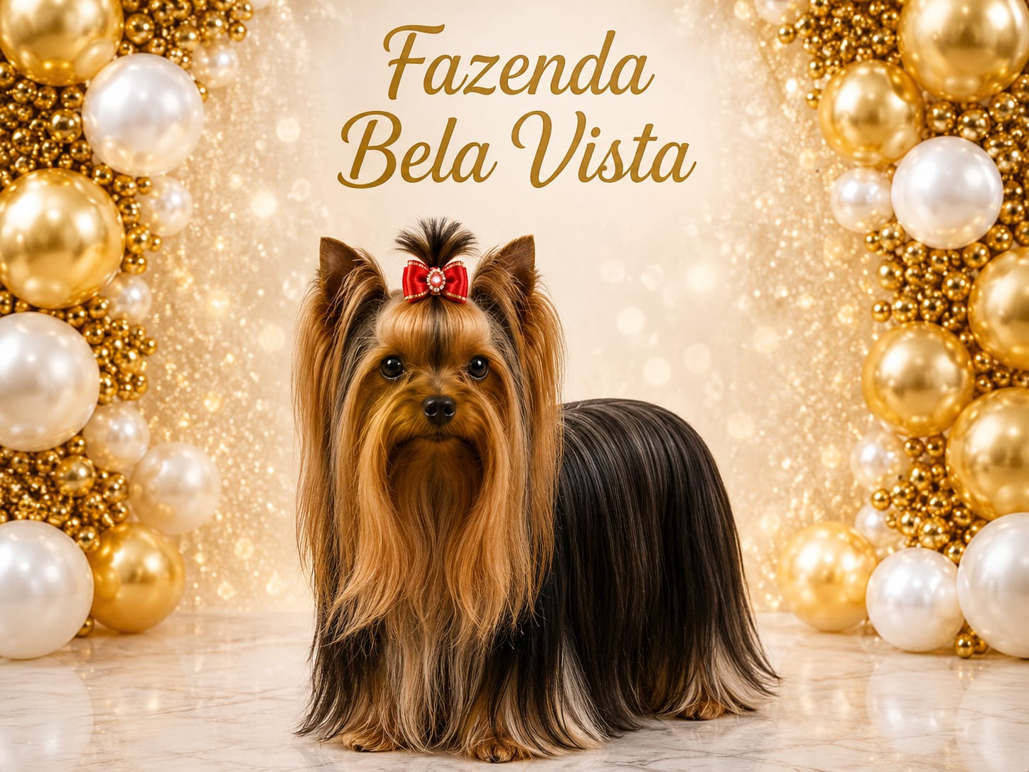 Filhote de Yorkshire Terrier - Canil Fazenda Bela Vista